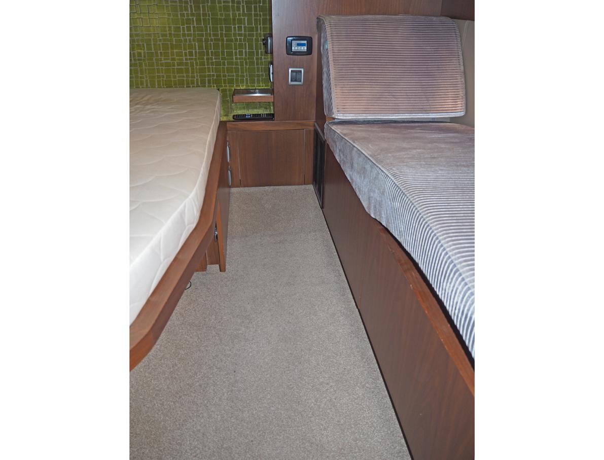 Achterkajuit, Accommodatie